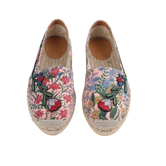 GUCCI Floral Espadrilles - Picture 2 of 4